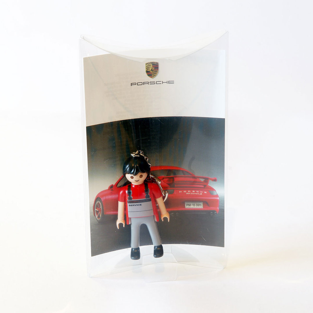 Playmobil llavero Mecánico Porsche ¡Exclusivo!