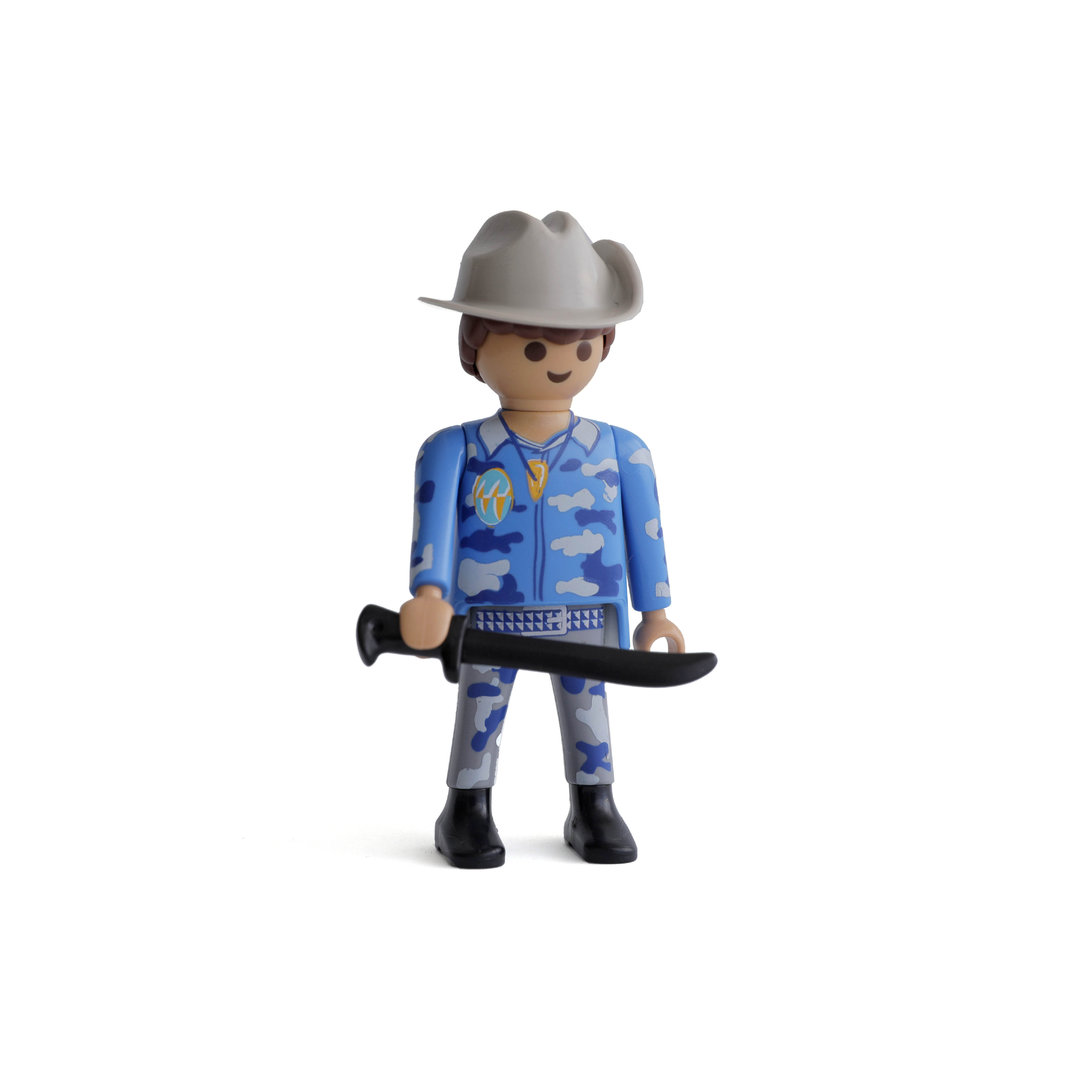 Playmobil Explorador con machete ¡Mercadillo!