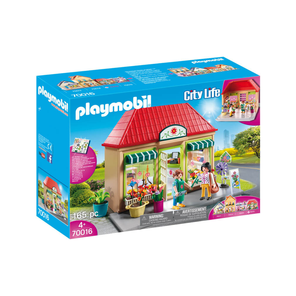 Playmobil 70016 Floristería de ciudad ¡City Life!