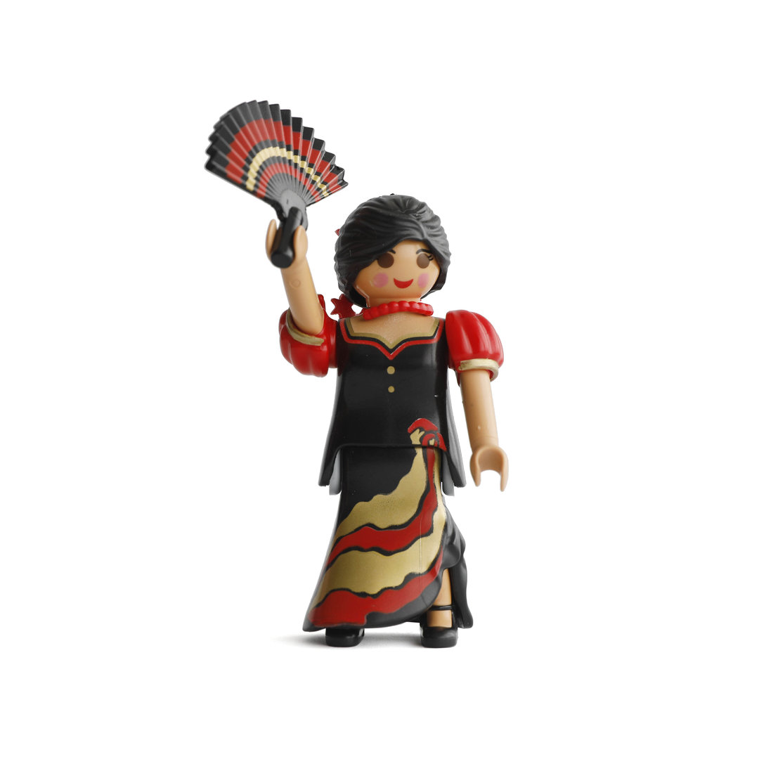 Playmobil 9333 Bailaora Flamenco sobre sorpresa ¡Serie 13!
