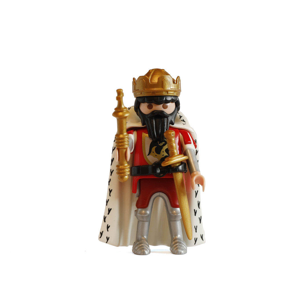 Playmobil 9332 Rey medieval sobre sorpresa ¡Serie 13!