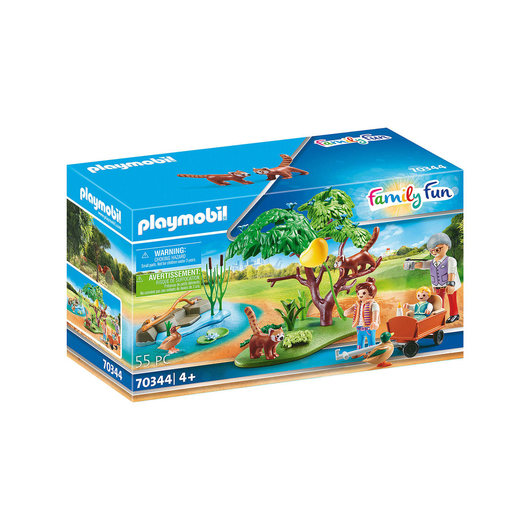 Playmobil 70344 Pareja de pandas y familia ¡Zoo!
