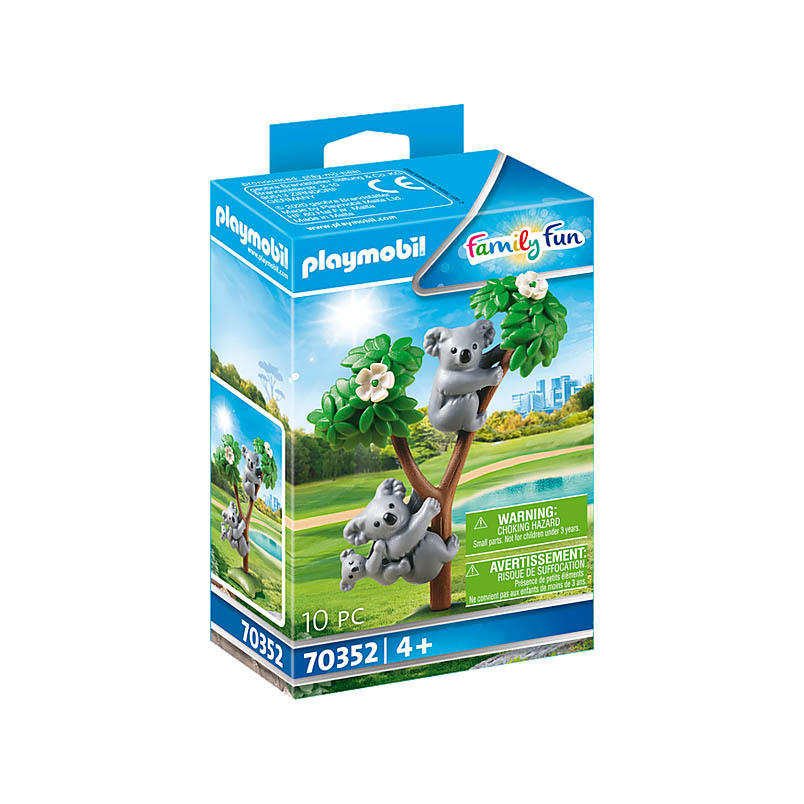 Playmobil 70352 Pareja de Koalas con cría ¡Family fun!