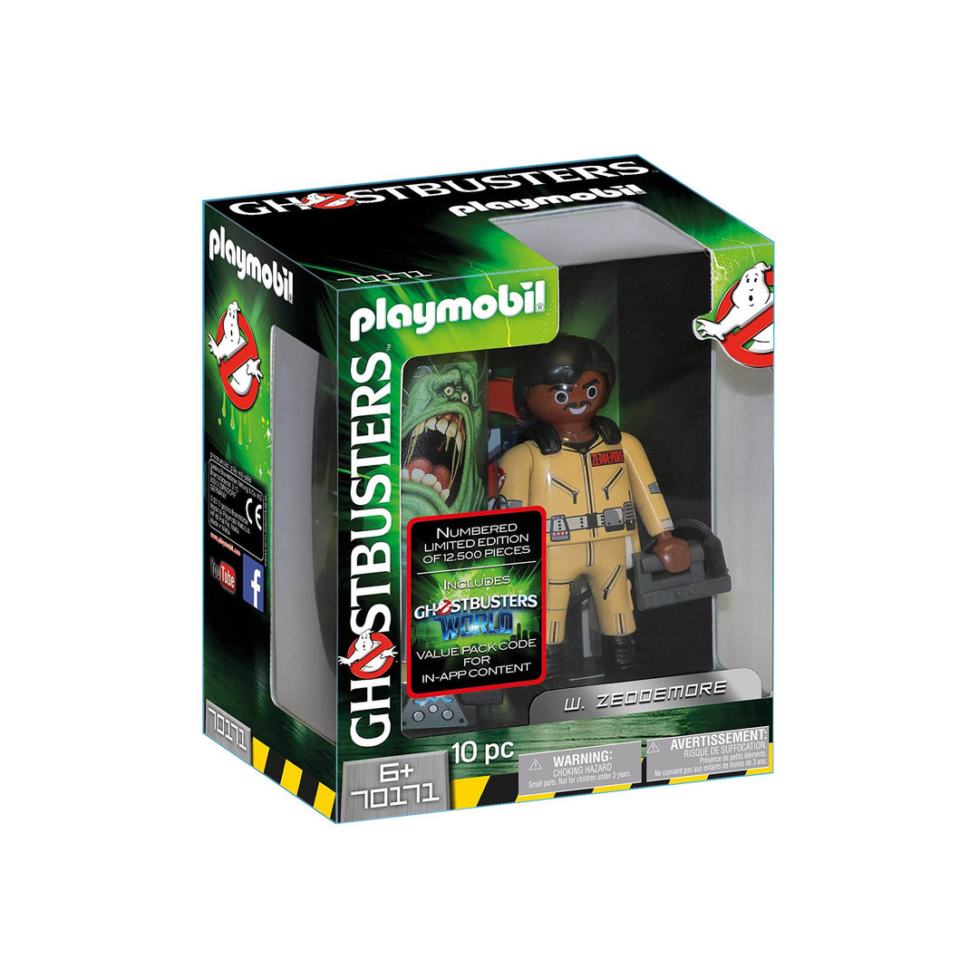 Playmobil 70171 W. Zeddemore ¡Ghostbusters!