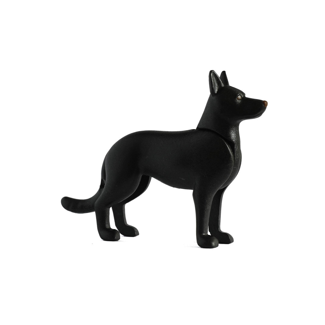 Playmobil Perro Lobo negro  ¡Mercadillo!