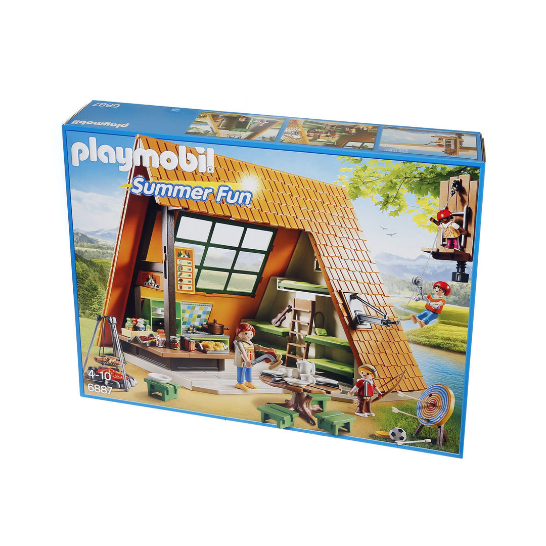 Playmobil 6887 Cabaña de campamento ¡Summer fun!