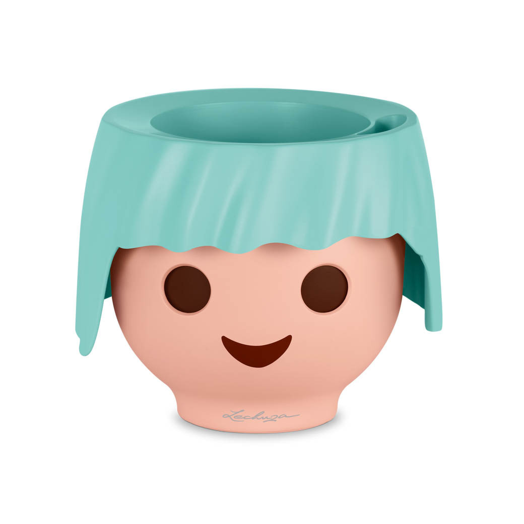 Lechuza OJO Aquamarine ¡Maceta!