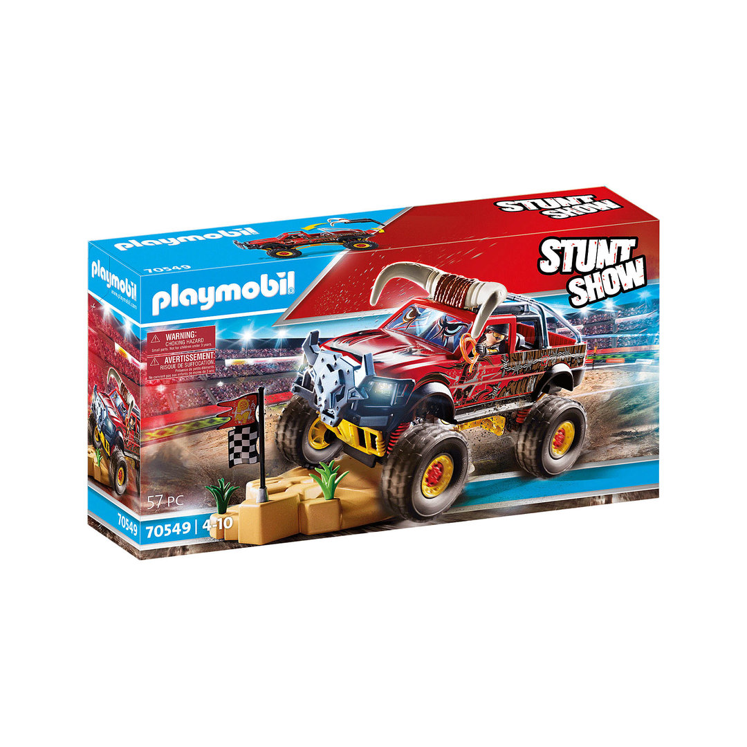 Playmobil 70549 Stuntshow Monster Truck Horned ¡Descatalogado!