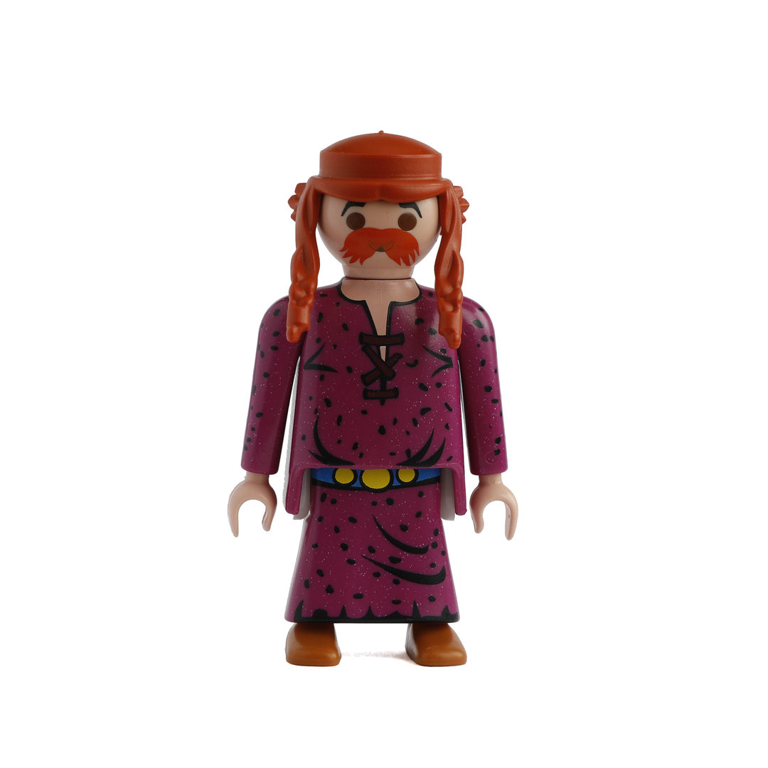 Playmobil Aldeano Galo pelirrojo ¡Mercadillo!