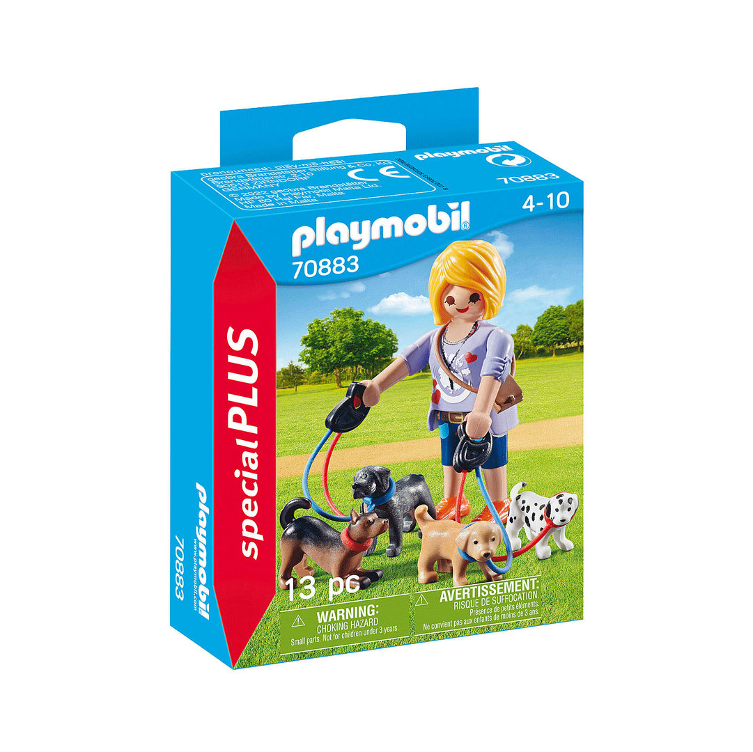 Playmobil 70883 Cuidadora de Perros ¡Special Plus!