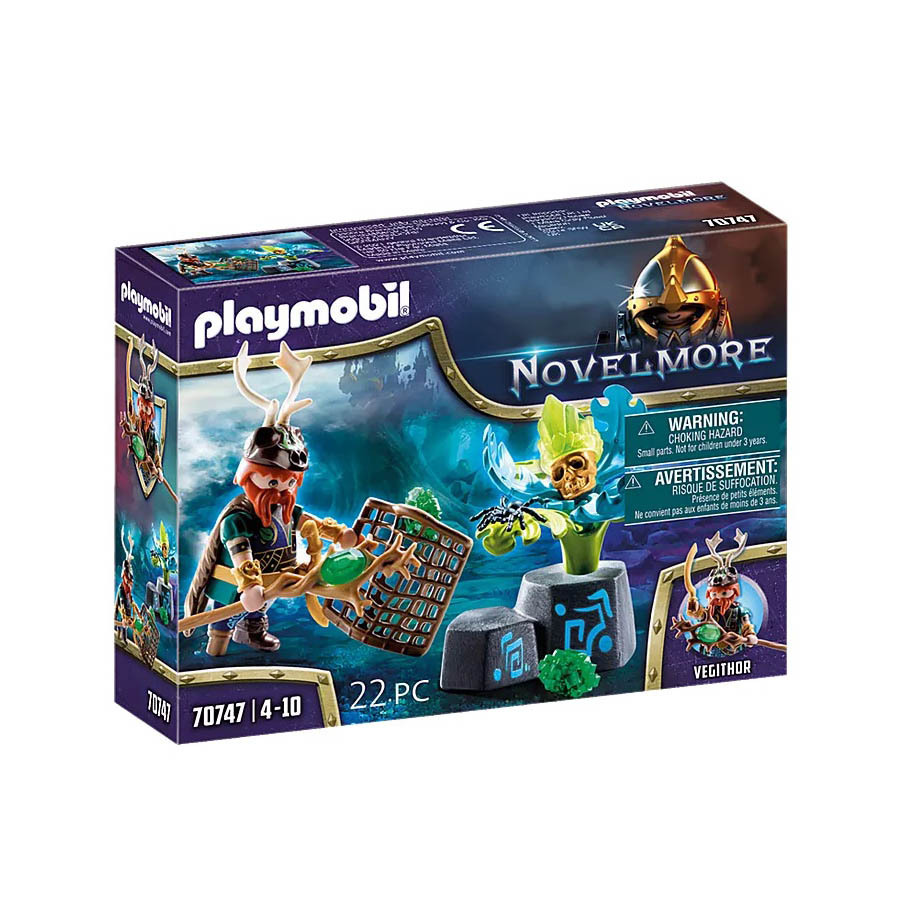 Playmobil 70747 Violet Vale - Mago de las Plantas ¡Novelmore!