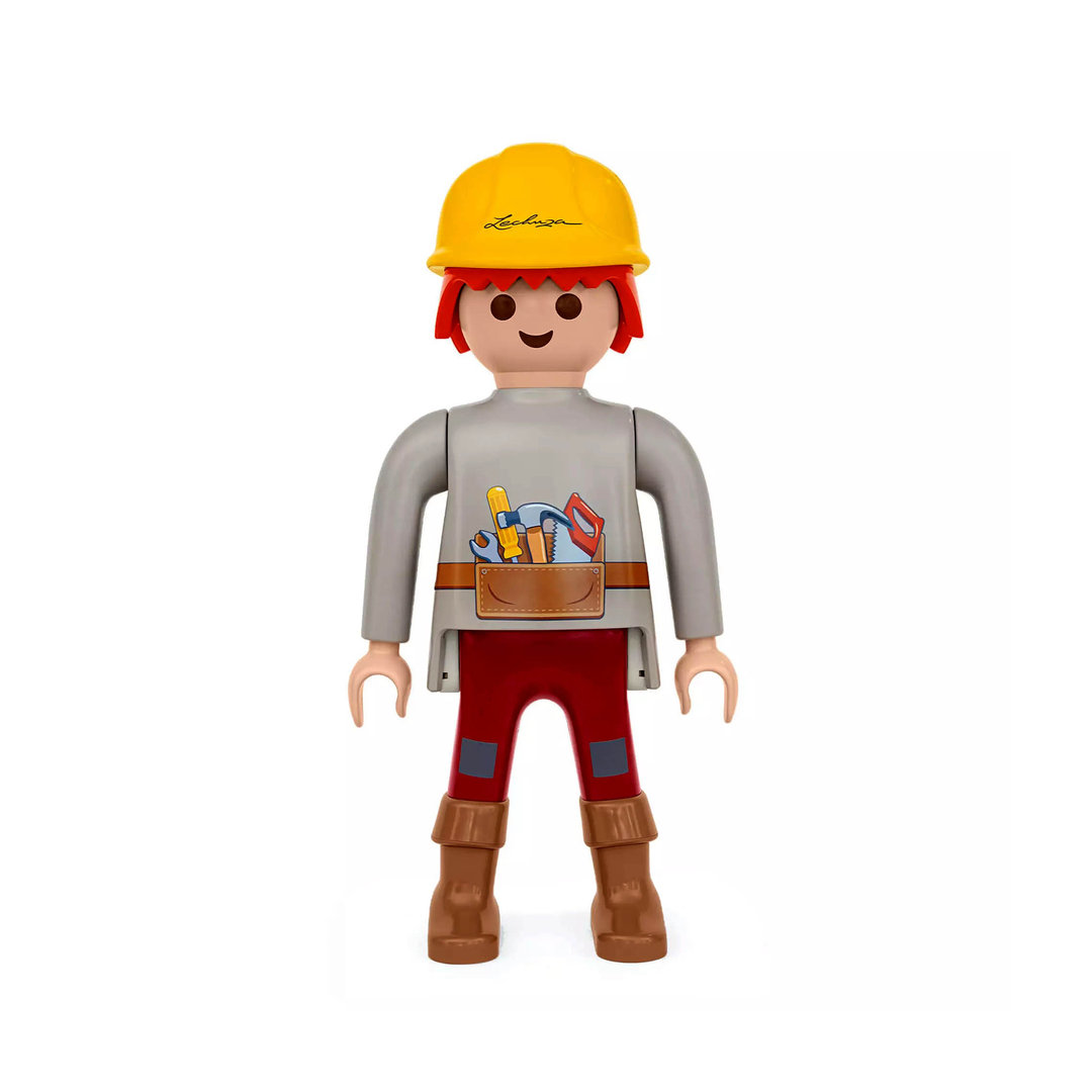Playmobil 19078 Obrero XXL ¡Lechuza!