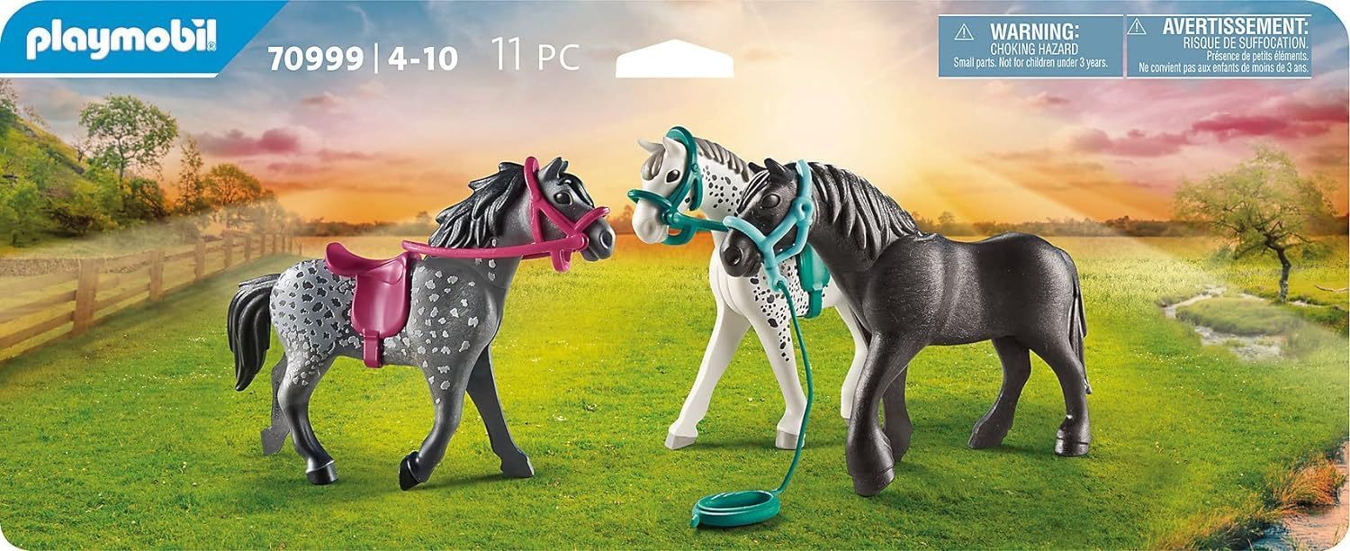 Playmobil 70999 Tres caballos ¡Country!