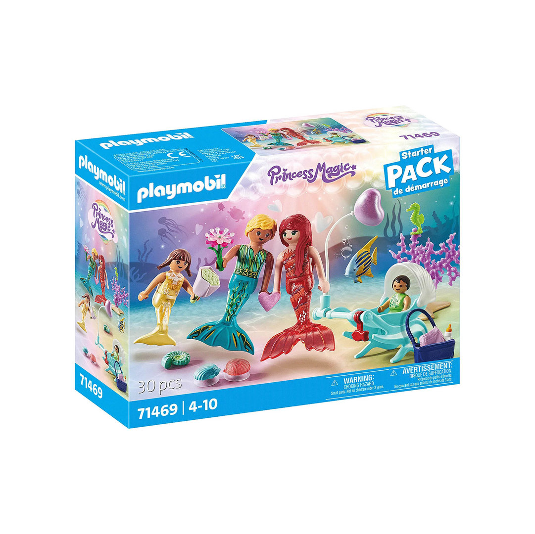 Playmobil 71469 Familia de sirenas ¡Pricess Magic!