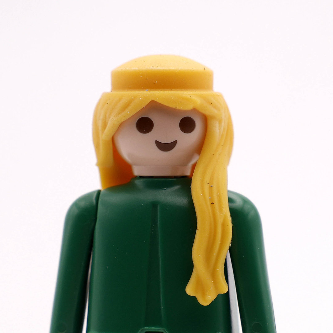 Playmobil Pelo rubio largo ondulado ¡Despiece!