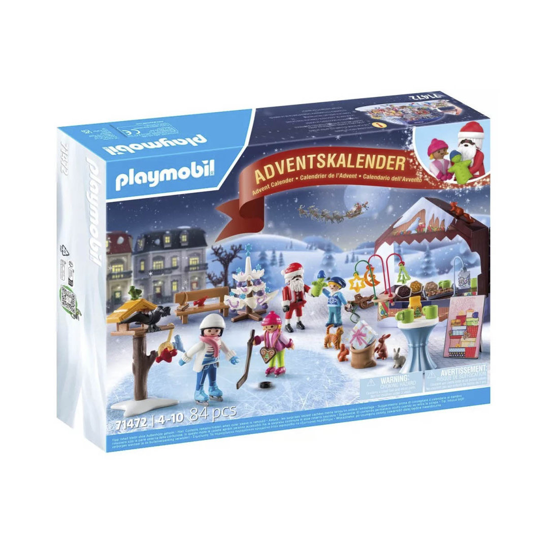 Playmobil 71472 Calendario Adviento Mercado navideño ¡Navidad!