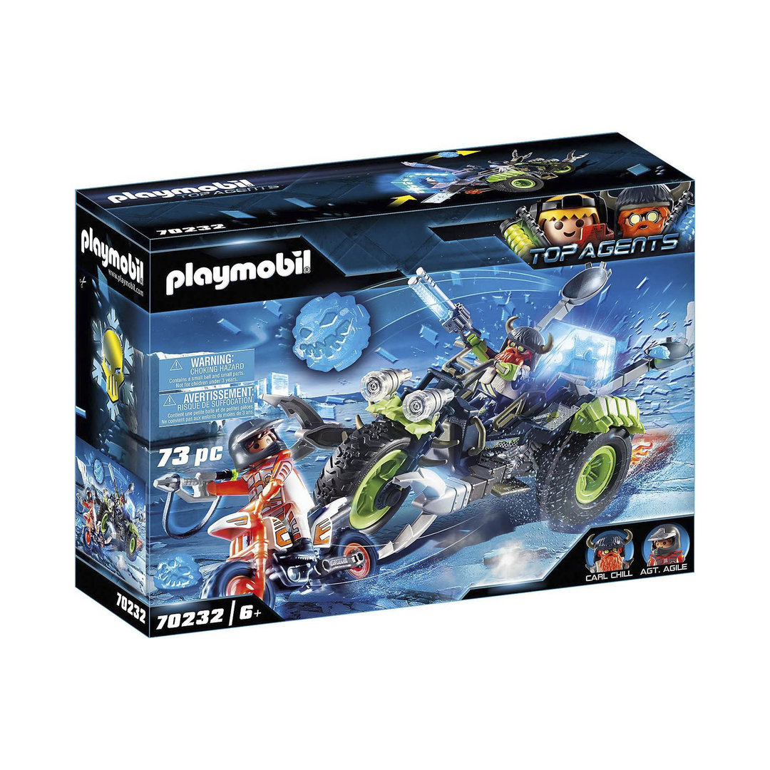 Playmobil 70232 Arctic Rebels Triciclo de Hielo ¡Top Agents!