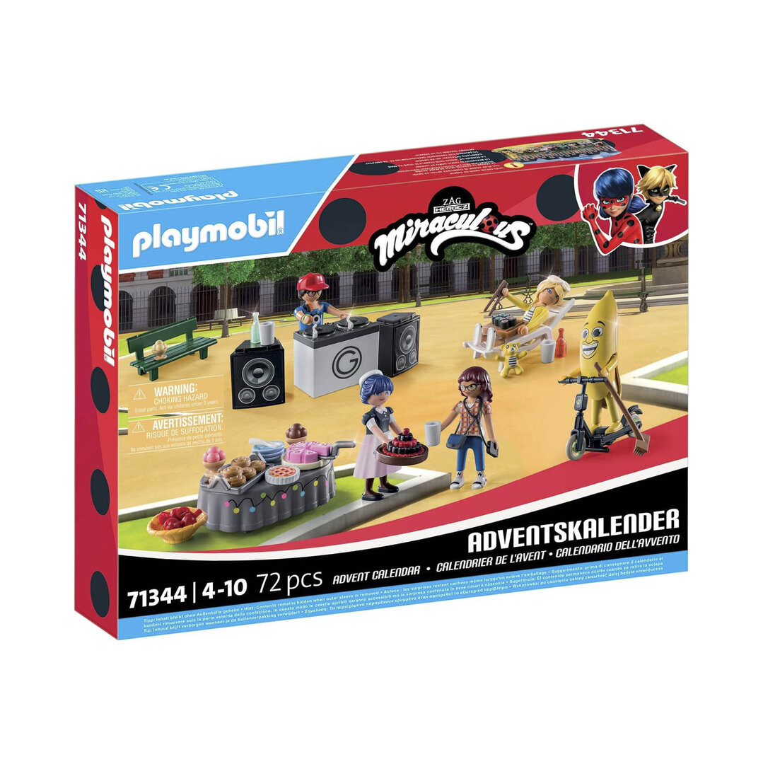 Playmobil 71344 Calendario de Adviento pícnic en París ¡Miraculous!