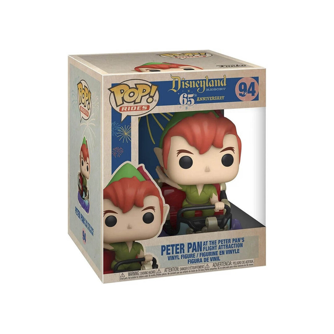 Funko POP Disneyland 65th Peter & Flight ride ¡Modelo 94!