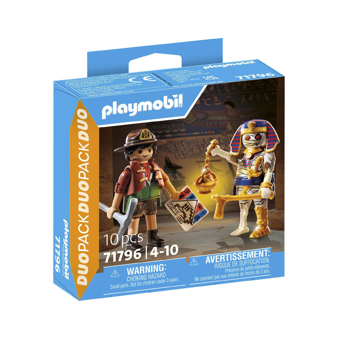 Playmobil 71796 Cazador de tesoros y momia ¡DuoPack!