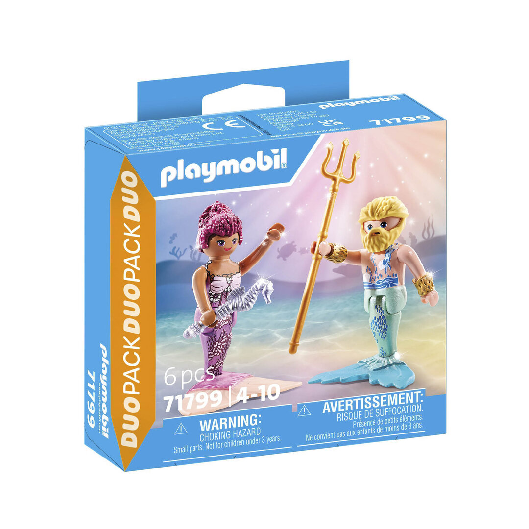 Playmobil 71799 Sirena y Tritón ¡DuoPack!