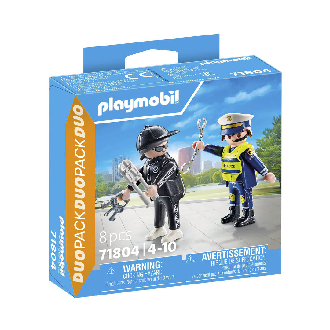 Playmobil 71804 Policía y Ladrón ¡DuoPack!