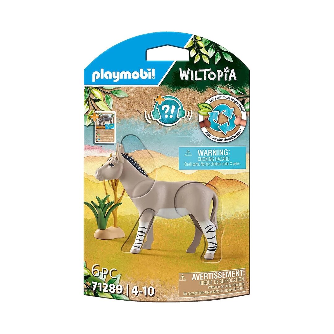 Playmobil 71289 Burro africano ¡Wiltopia!