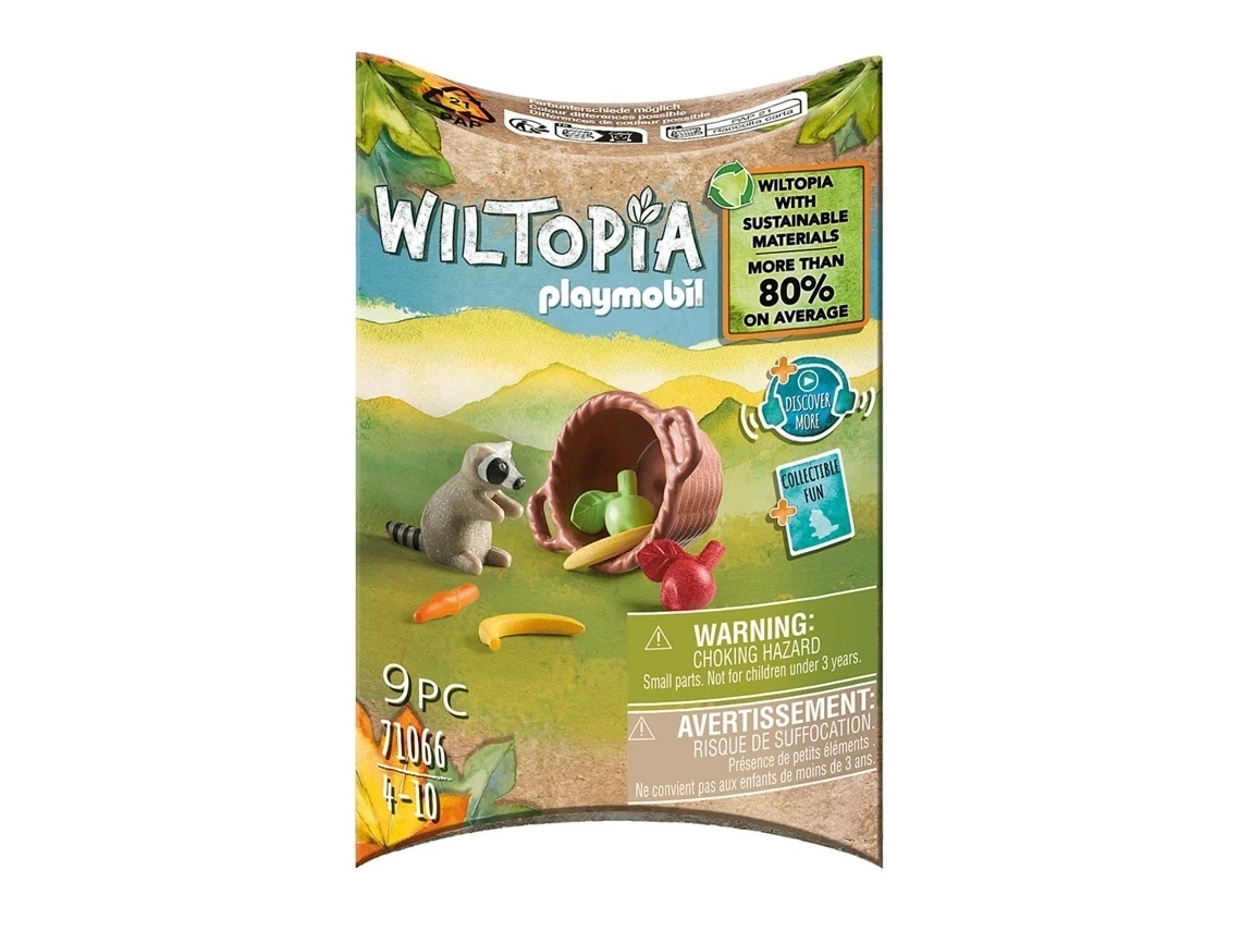 Playmobil 71066 Mapache con frutas ¡Wiltopia!