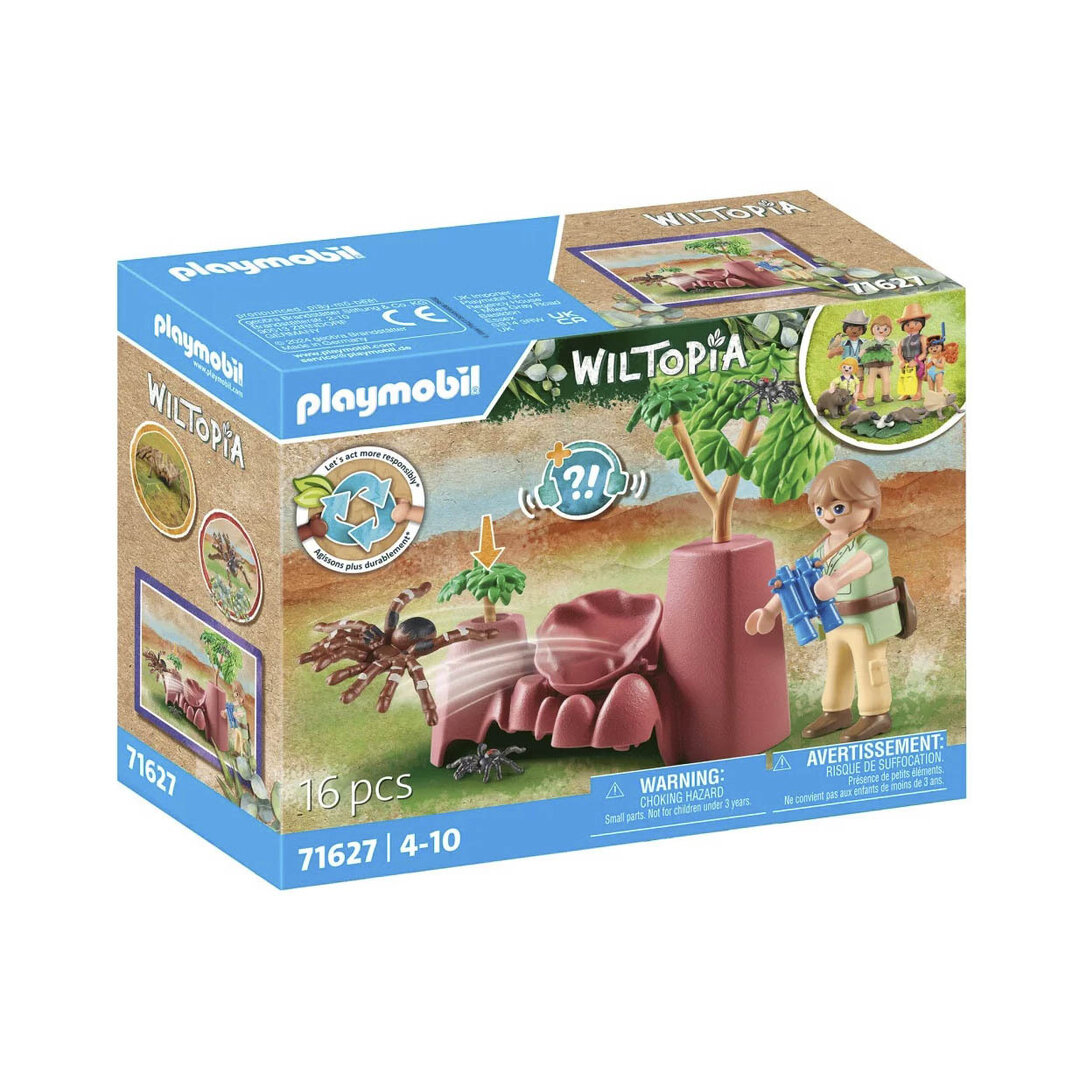 Playmobil 71627 Rocas con araña ¡Wiltopia!