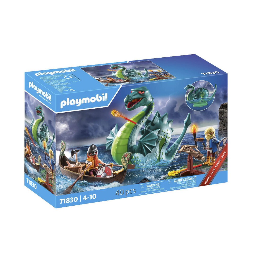 Playmobil 71830 Vikingos con monstruo marino ¡History!