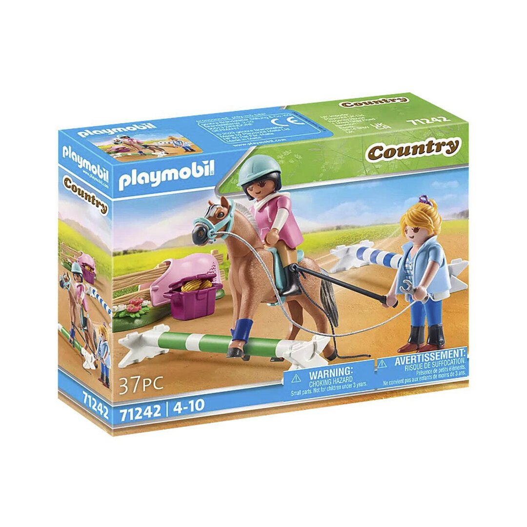 Playmobil 71242 Clase de Equitación ¡Country!