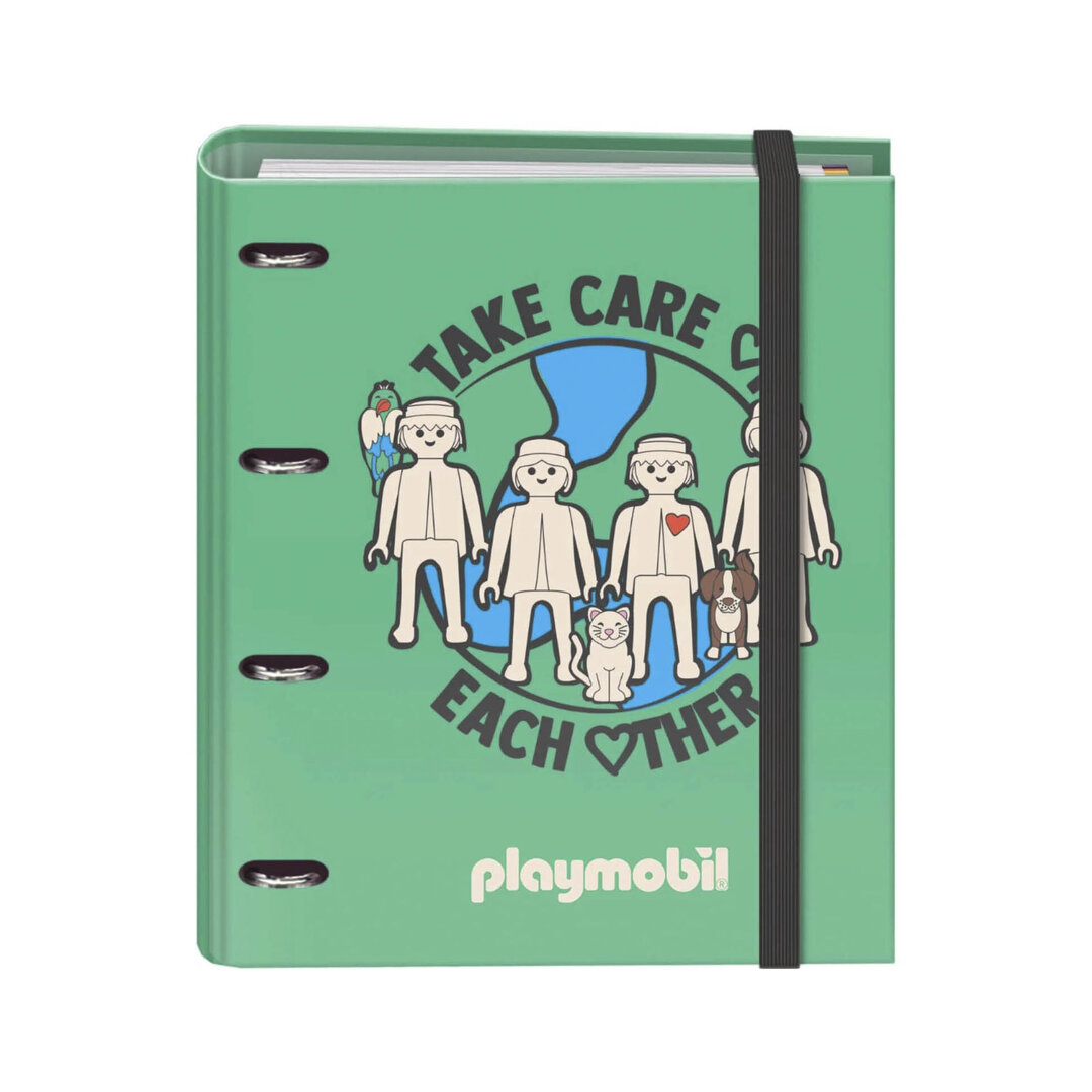 Archivador 4 anillas A4 Playmobil Green Future  ¡Nuevo!