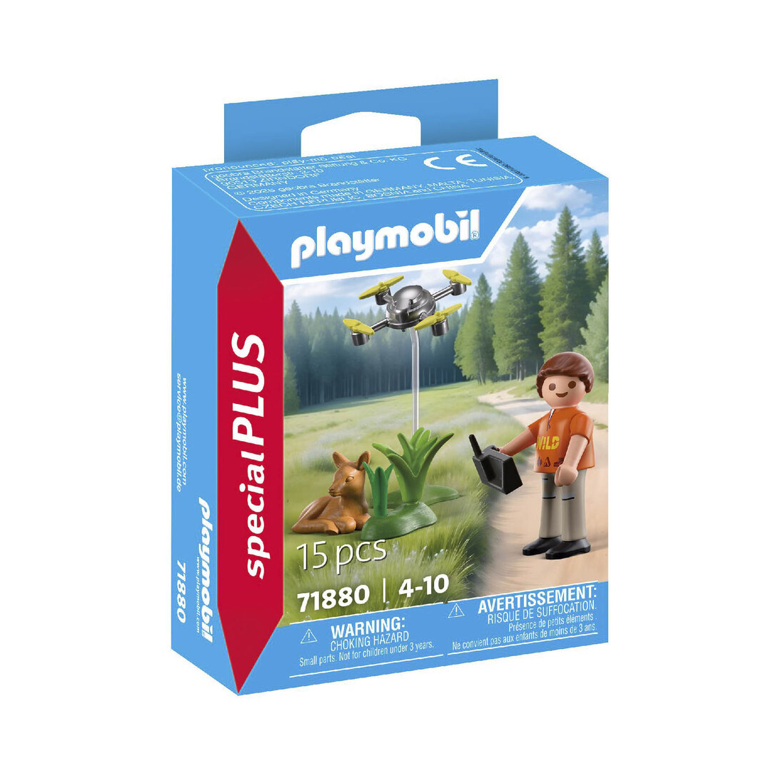 Playmobil 71880 Rescate de un cervatillo con dron ¡Special Plus!