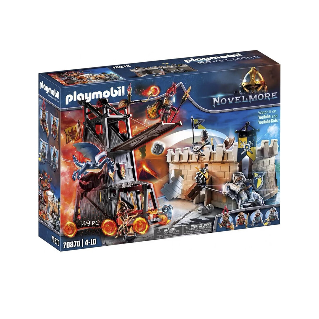 Playmobil 70870 Ataque con torre de asalto ¡Novelmore!