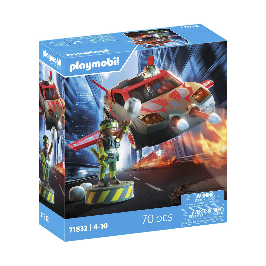Playmobil 71832 Héroe con vehículo ¡Héroes!