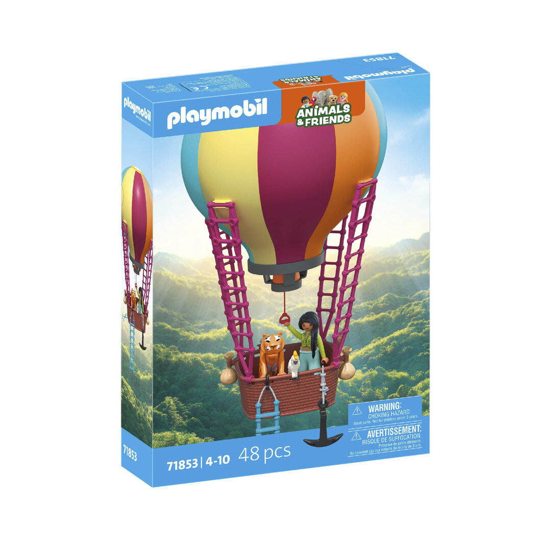 Playmobil 71853 Viaje en globo ¡Animals & Friends!